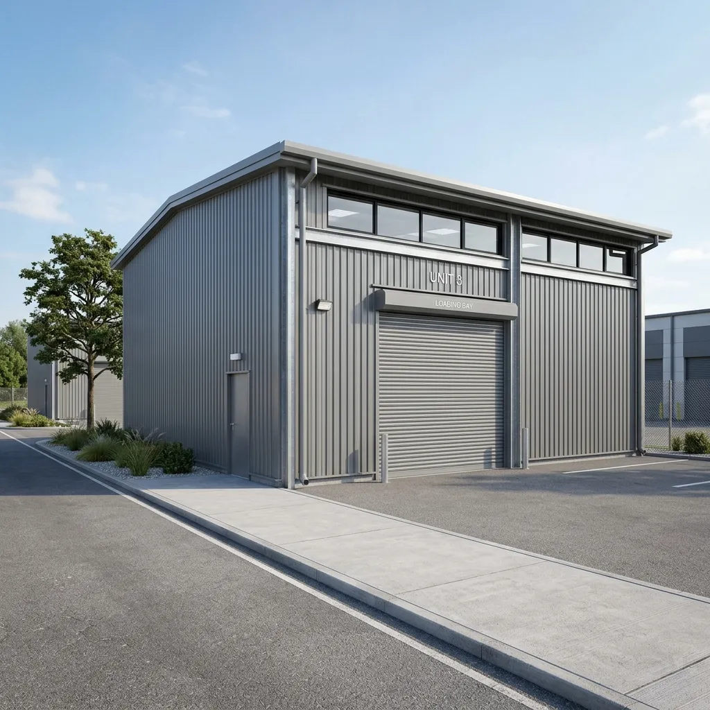 Industrial Steel Sheds